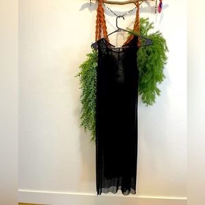 Sheer Black Dress